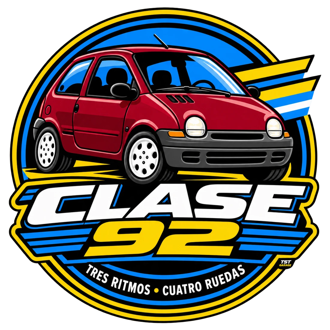 Estampa original Clase 92 de TST GARAGE
