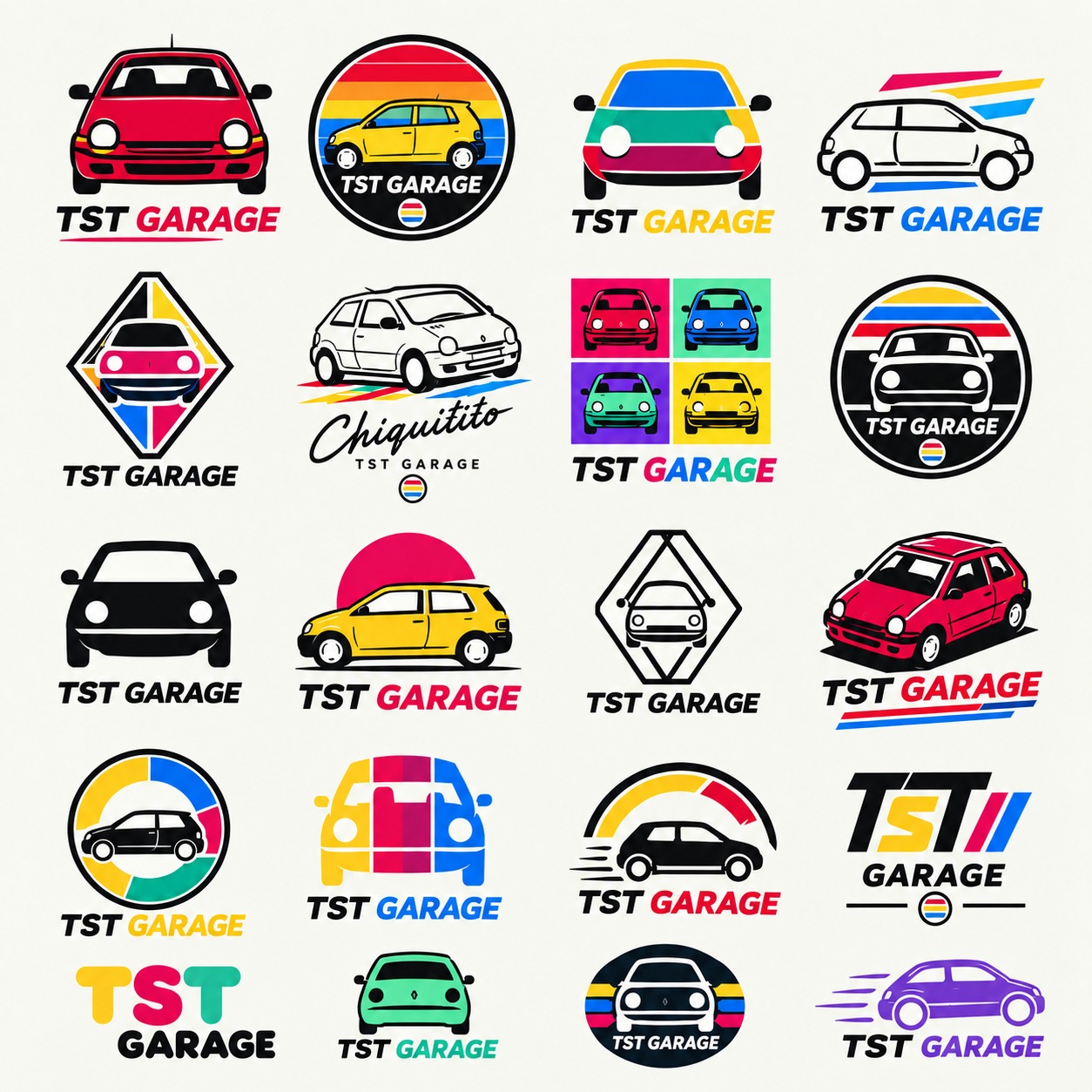 Colección original de diseños TST Garage