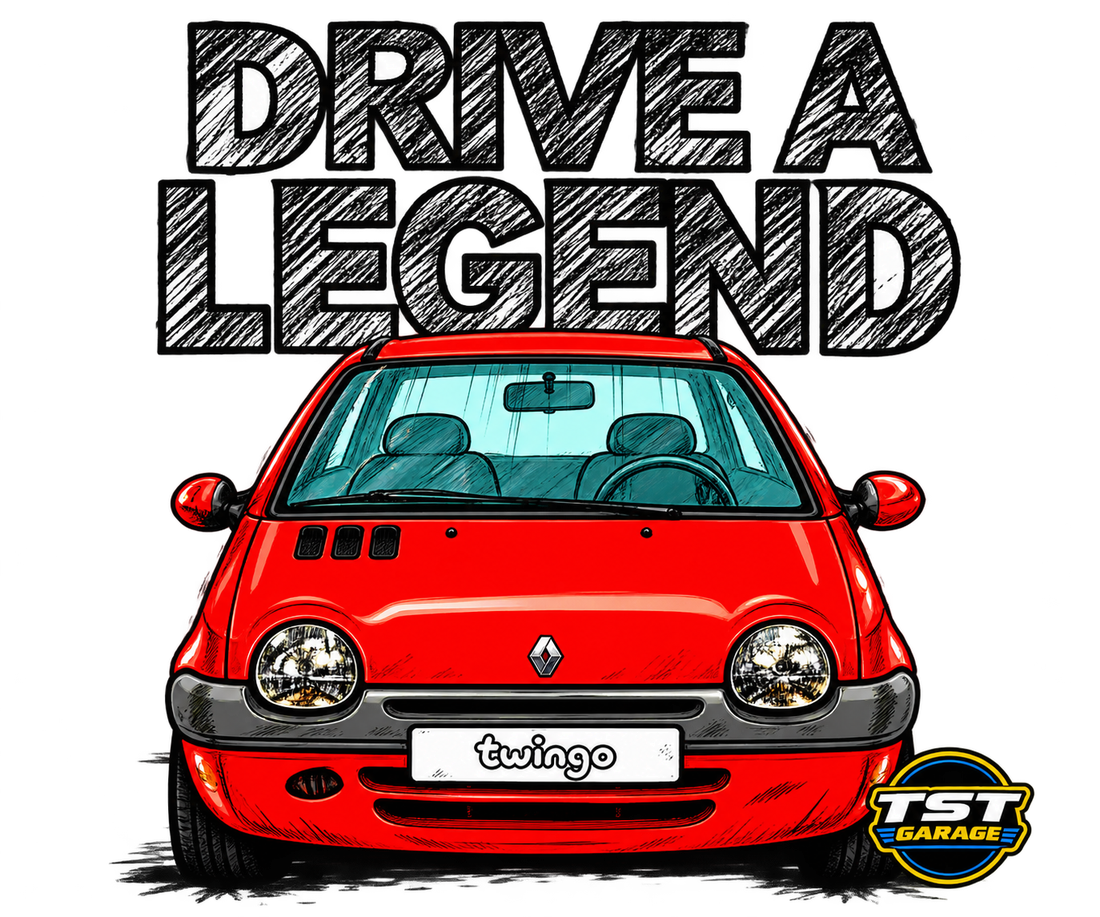 Estampa original Drive a Legend de TST GARAGE