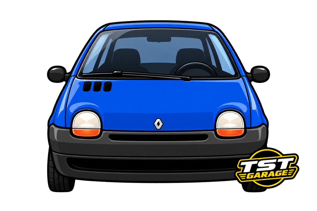 Estampa original Twingo azul de TST GARAGE